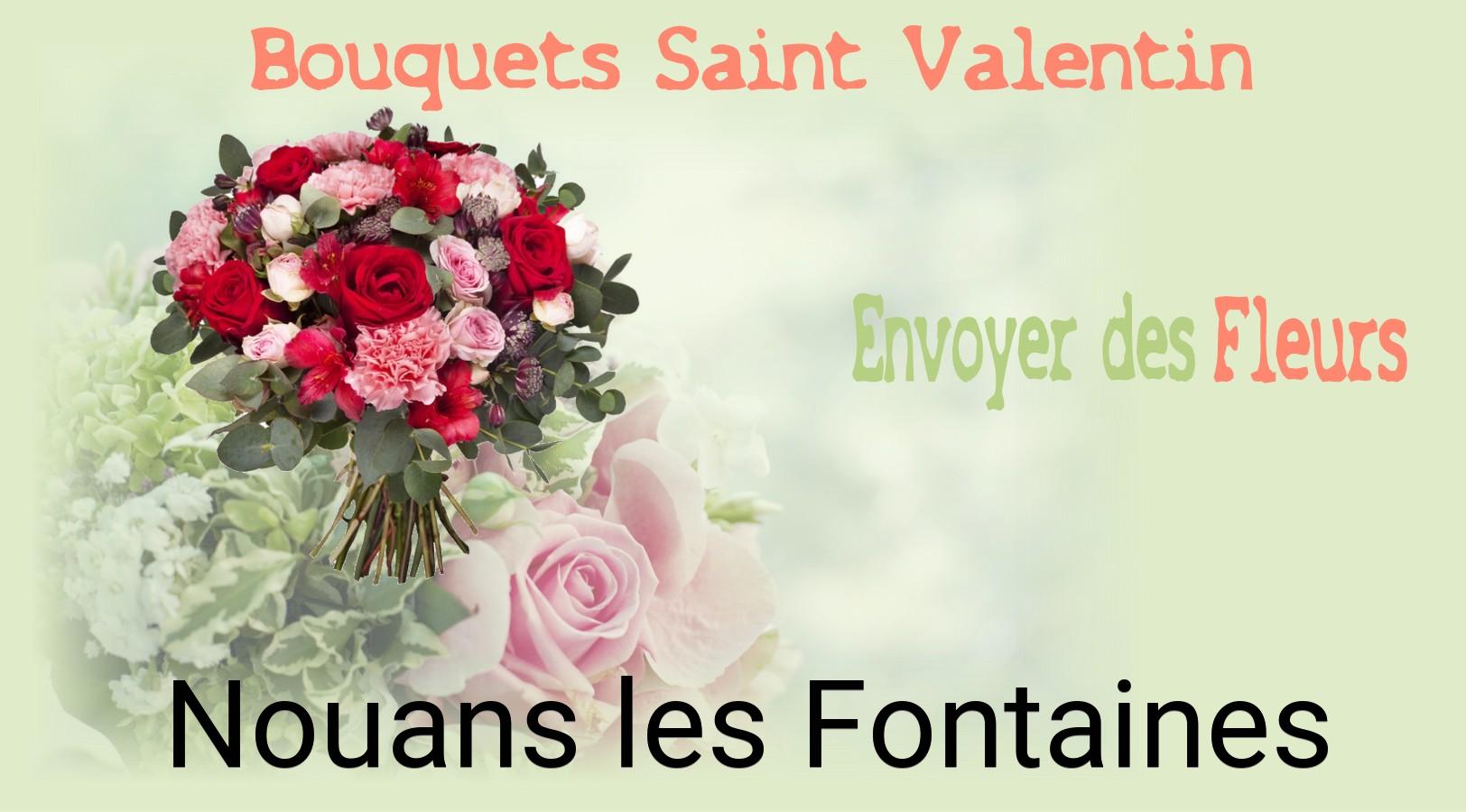 Roses de Saint-Valentin livrées à Nouans-les-Fontaines